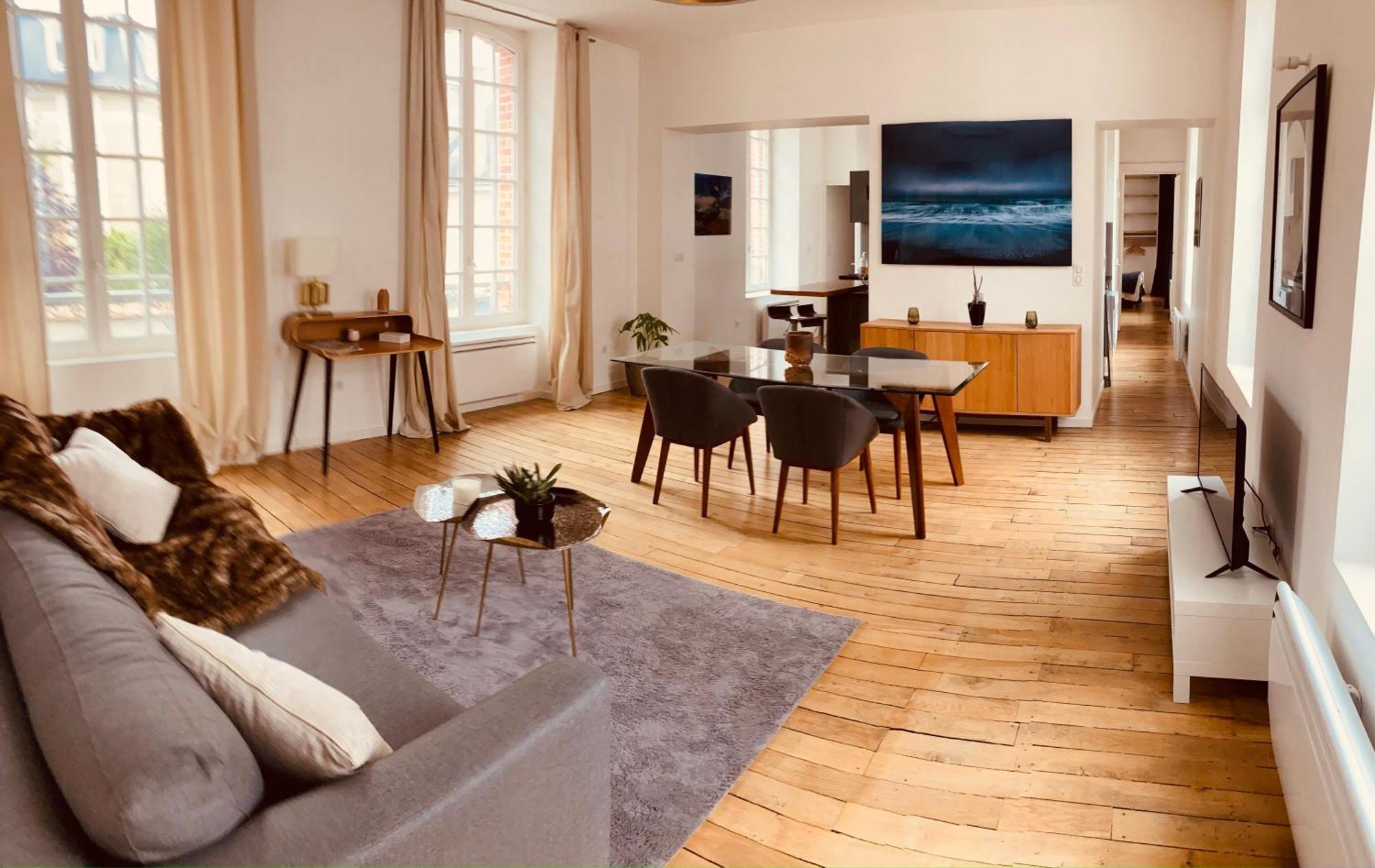 So Guest- Luxueux Appartement, Ancienne Maison De Champagne Proche Cathedrale Reims Exterior foto